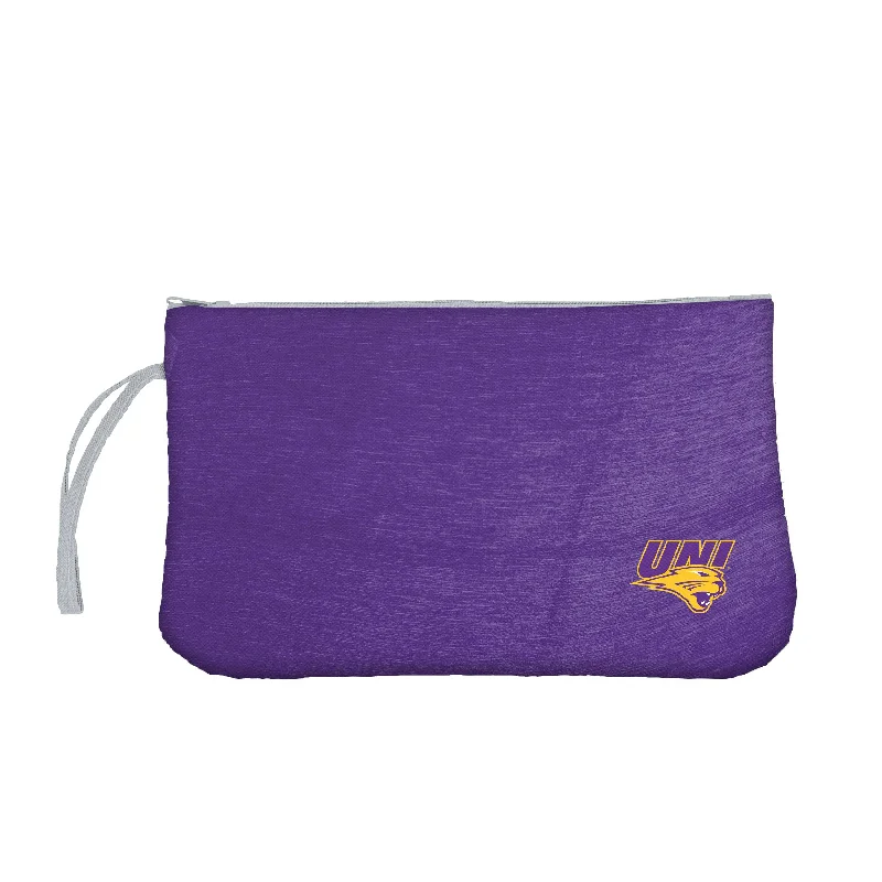 Trendy Flat Caps for Timeless Style-Northern Iowa Crosshatch Wristlet