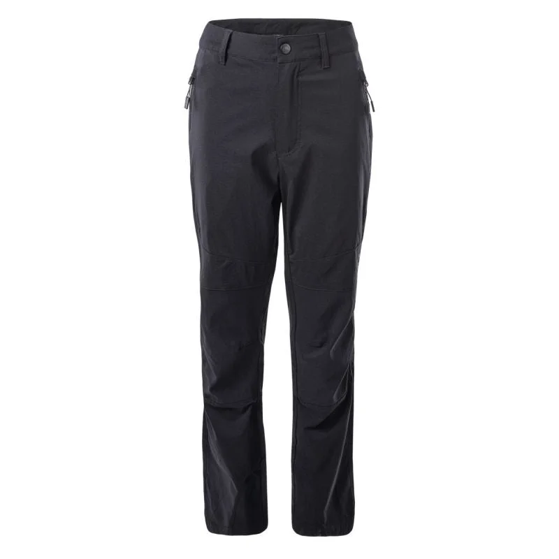 Soft Flannel Pants for Cozy Nights-Elbrus Black Gaude TG Junior Pants -  Black