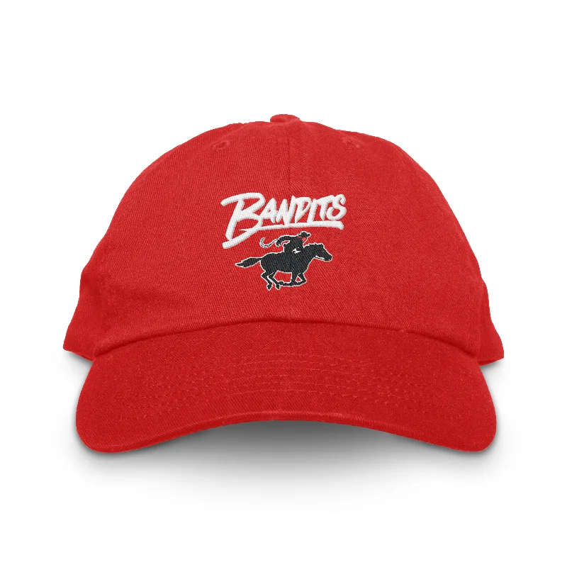 Cool Logo Baseball Caps for Promotional Events-Tampa Bay Bandits Unstructured Hat