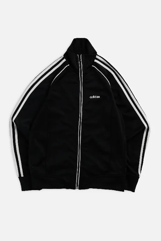 Hooded Jackets for Added Comfort-Vintage Adidas Track Jacket - S