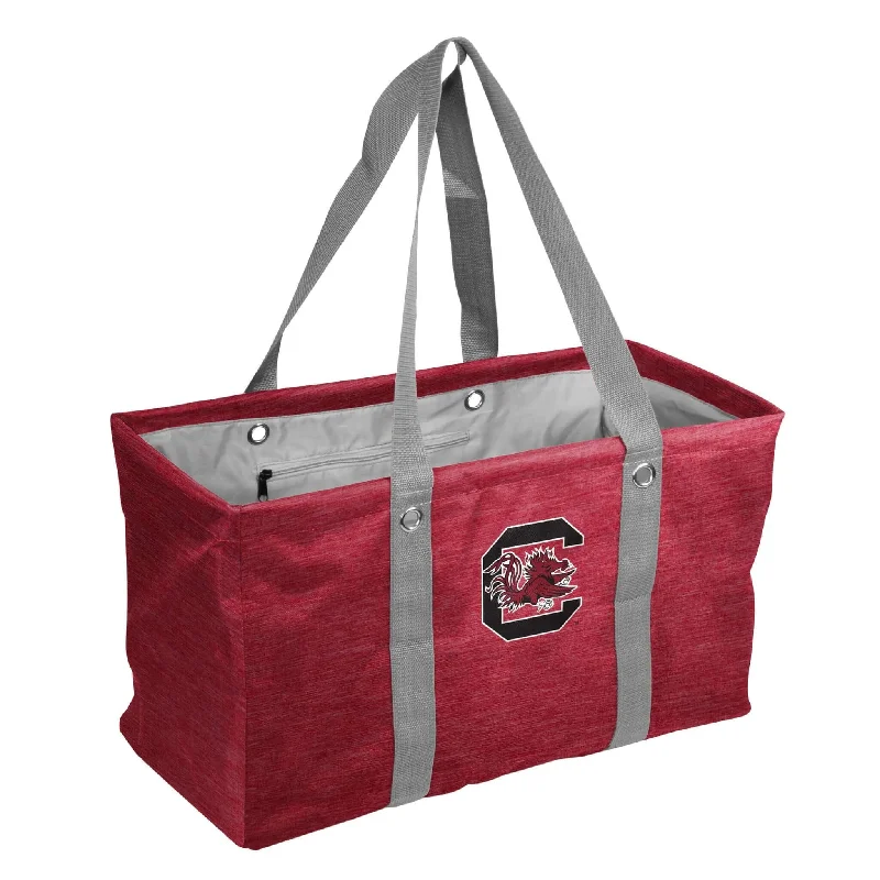 Comfortable Headwear for Sports Teams-South Carolina Crosshatch Picnic Caddy