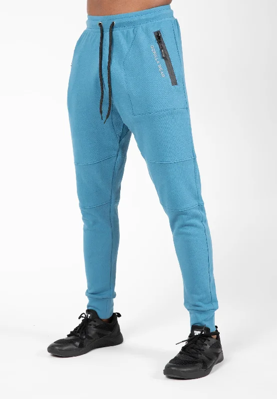 Casual Denim Pants for Weekend Wear-Newark Sweatpants - Blue