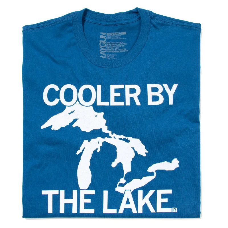 T-Shirt with Minimalist Design for Simple Style-Cooler By The Lake