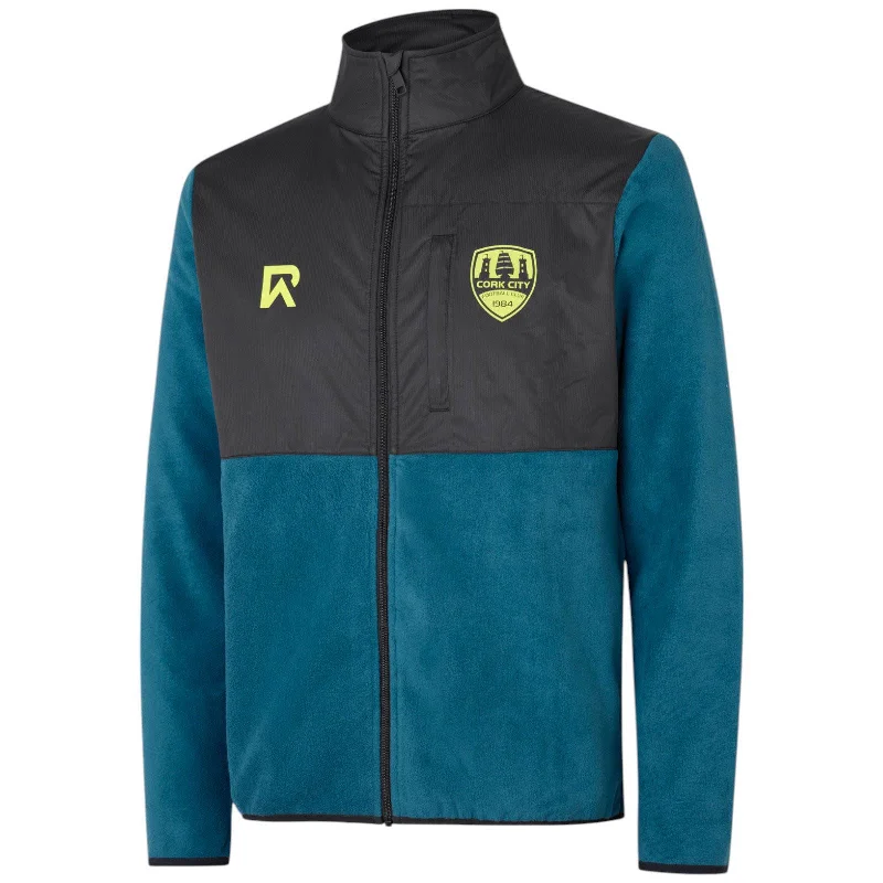 Insulated Jackets for Cold Temperatures-Cork City Football Club 2025 Lifestyle Fleece Jacket