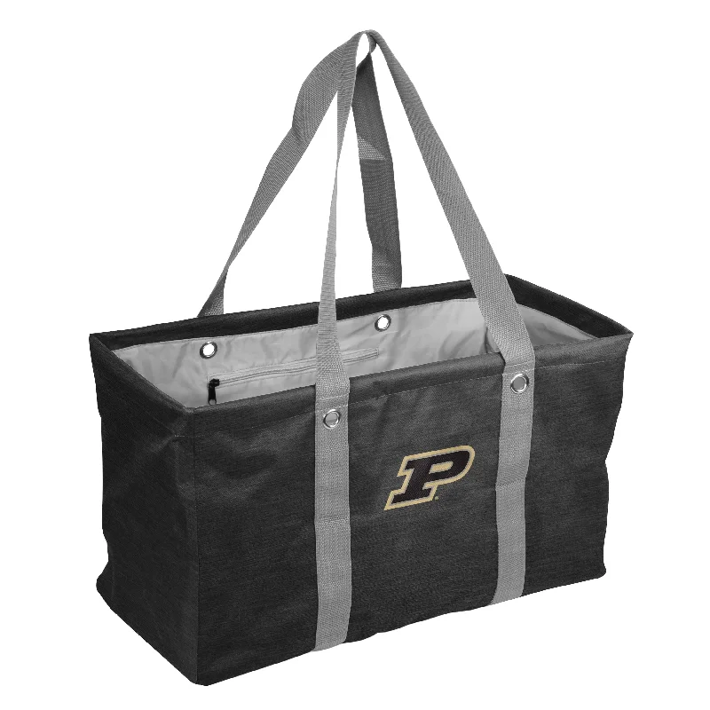 Vintage Style Caps for Retro Fashion-Purdue Crosshatch Picnic Caddy