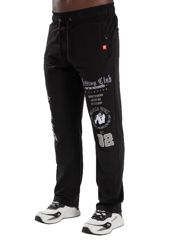 Custom Print Pants for Unique Style-Colorado Sweatpants - Black