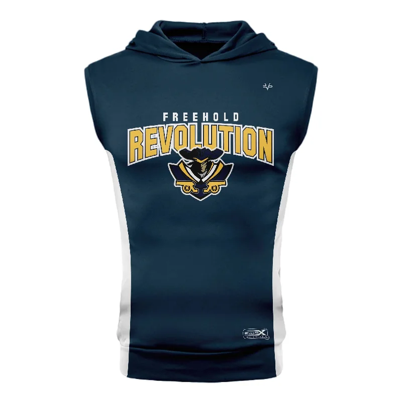 Full Sleeve Hoodies for Maximum Warmth-REVOLUTION SLEEVELESS COMPRESSION HOODIE