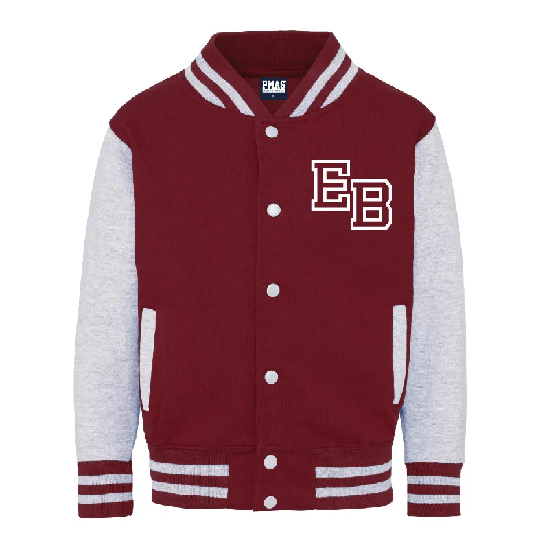 Burgundy/Heather Grey