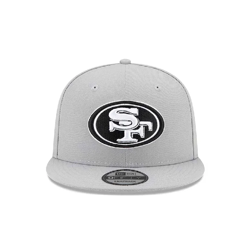 Custom Sports Team Caps for Fans-New Era - San Francisco 49ers 9FIFTY Graphite Cap (70290583)