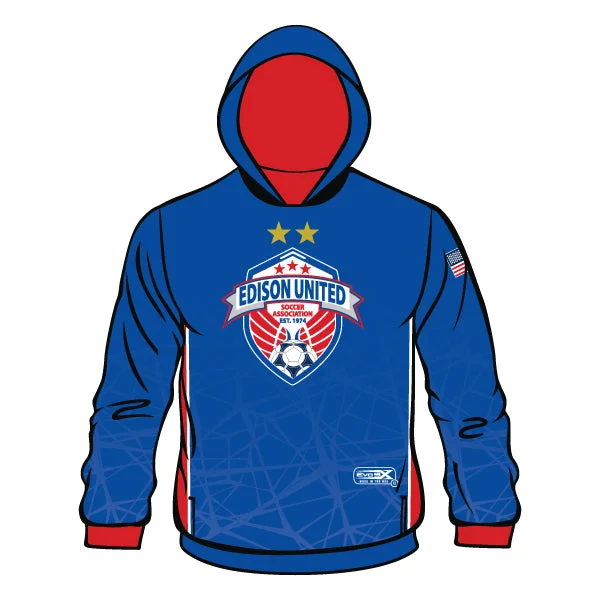 Warm Hoodies for Winter Wear-Evo9x EDISON UNITED Full Dye Sublimated Hoodie