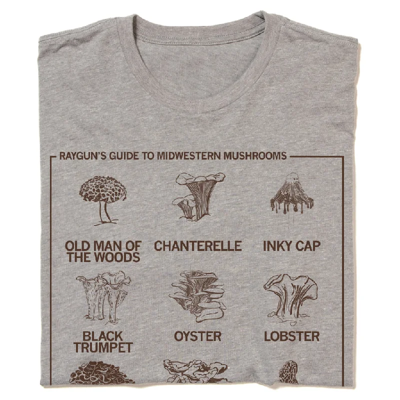 Classic Fit T-Shirt for Comfortable All-Day Wear-Midwestern Mushrooms