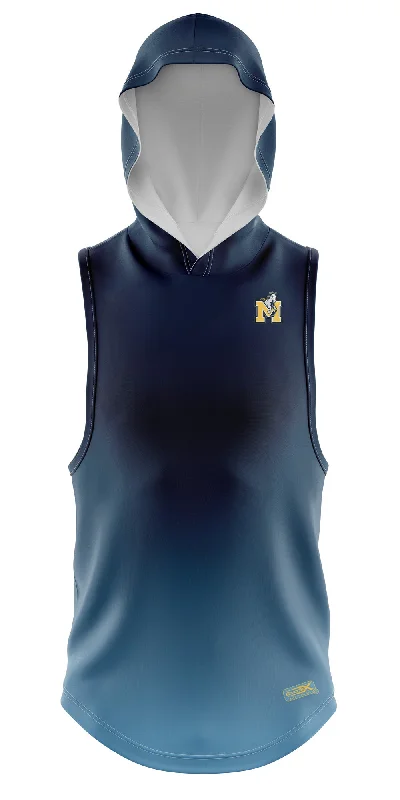 Youth Hoodies for Comfortable Play-MBC LT WT SLEEVELESS HOODIE