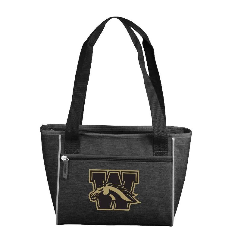 Cozy Cable Knit Beanies for Winter Weather-Western Michigan Crosshatch 16 Can Cooler Tote