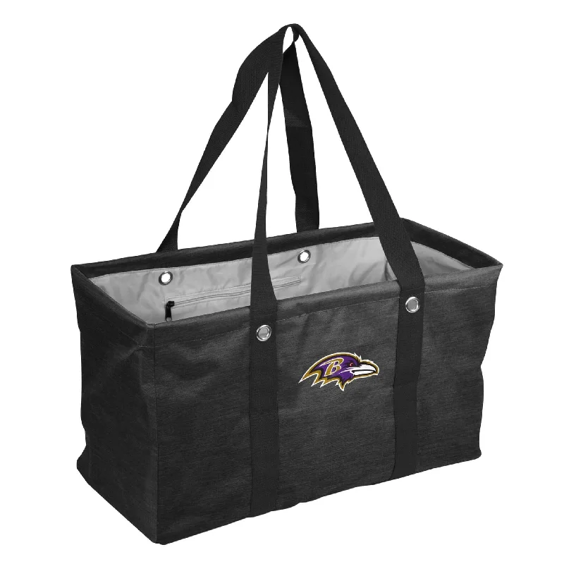 Outdoor Adventure Hats for Hiking and Camping-Baltimore Ravens Crosshatch Picnic Caddy