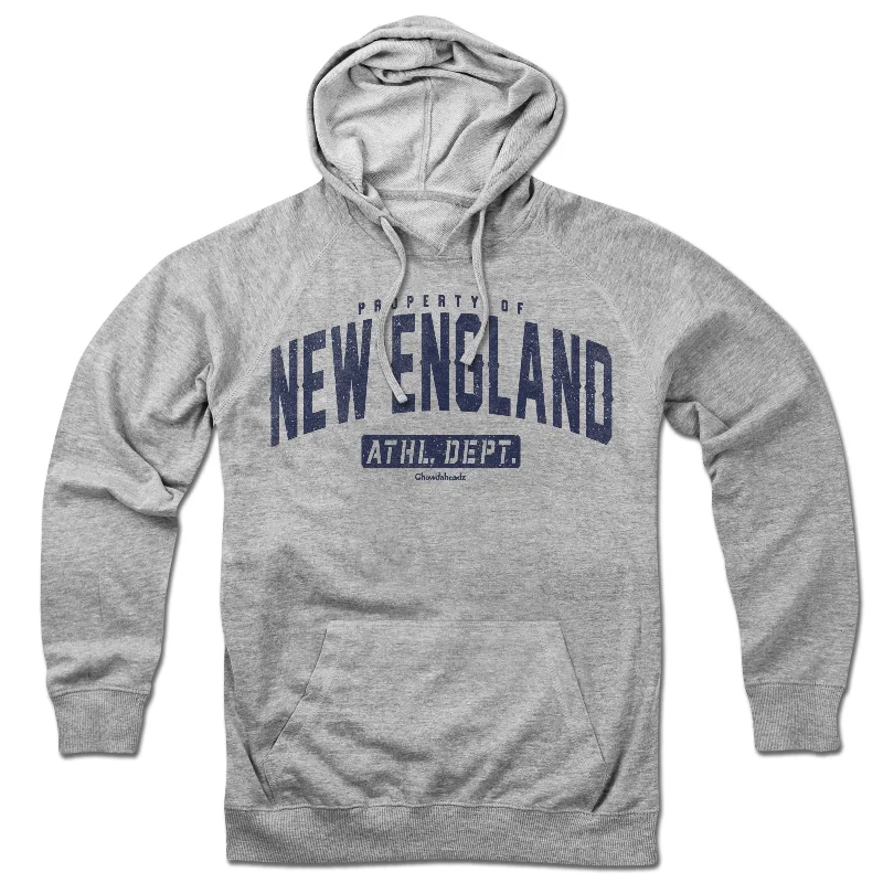 Fashionable Crop Hoodies for a Trendy Look-Property of New England Hoodie