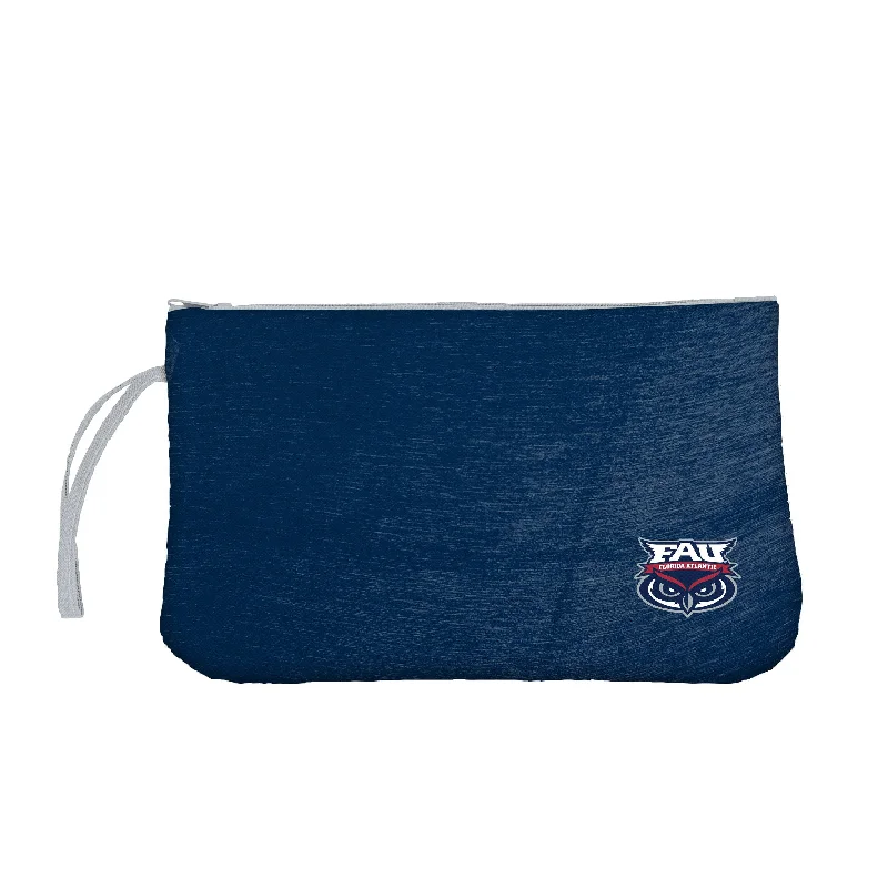 Adjustable Sports Caps for Active Lifestyles-Florida Atlantic Crosshatch Wristlet