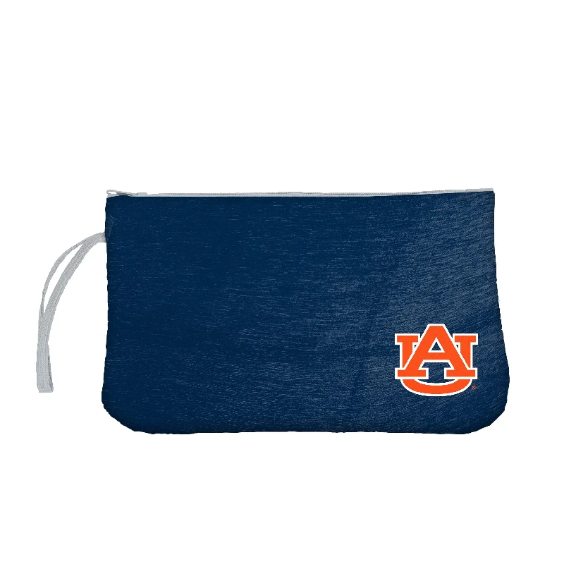 Custom Embroidered Hats for Gifts-Auburn Crosshatch Wristlet