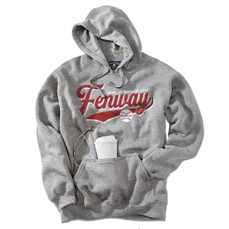 Hoodies with Pockets for Convenience-So Good Fenway Tailsweep Tailgater Hoodie