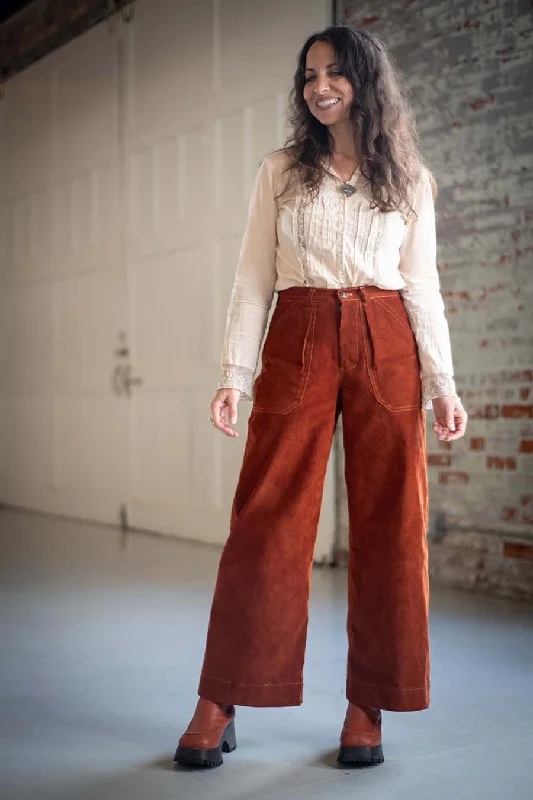 Fashionable Twill Pants for Casual Looks-Sew Liberated Pinyon Pants