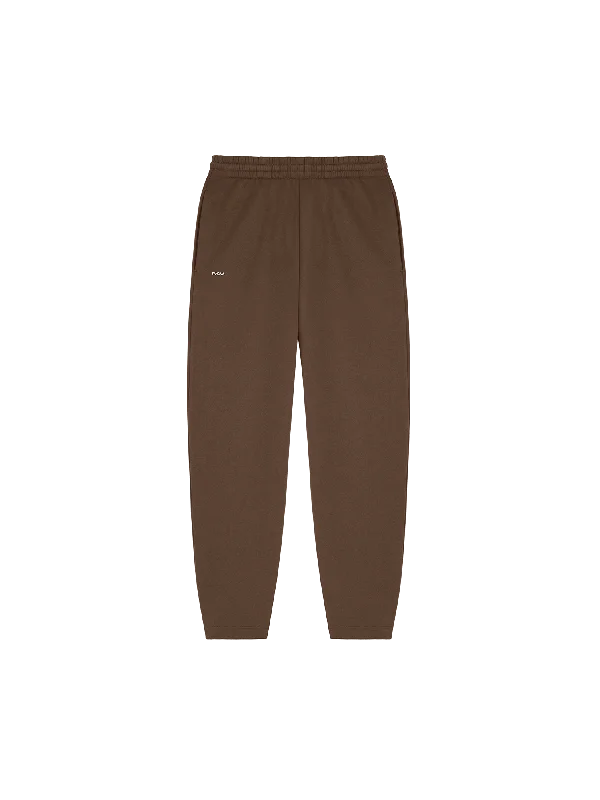 Durable Outdoor Pants for Hiking Trips-Mens DNA Barrel-Leg Track Pants—cacoa brown