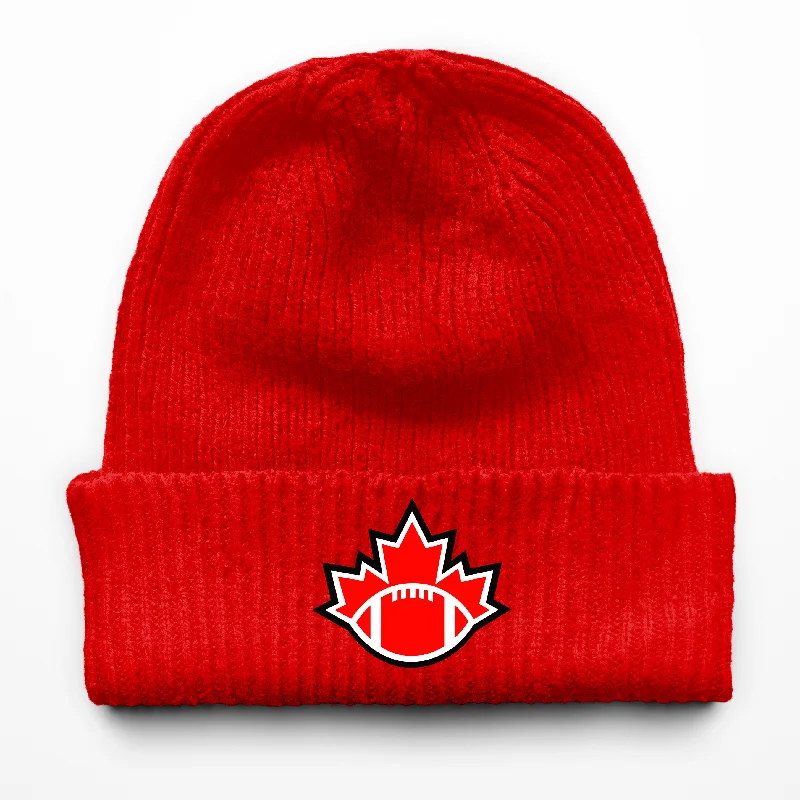 Custom Caps for School Spirit-Football Canada Beanie