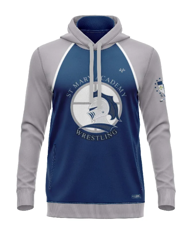 Quick-Drying Hoodies for Active Lifestyles-ST. MARY ACADEMY HOODIE (NAVY)