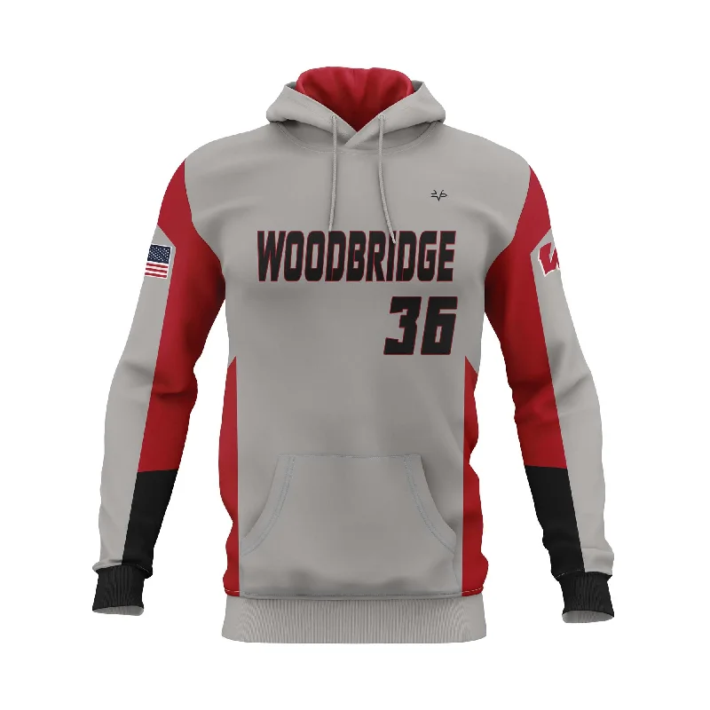 Casual Zip-Up Hoodies for Layering-Woodbridge Barrons Player Hoodie