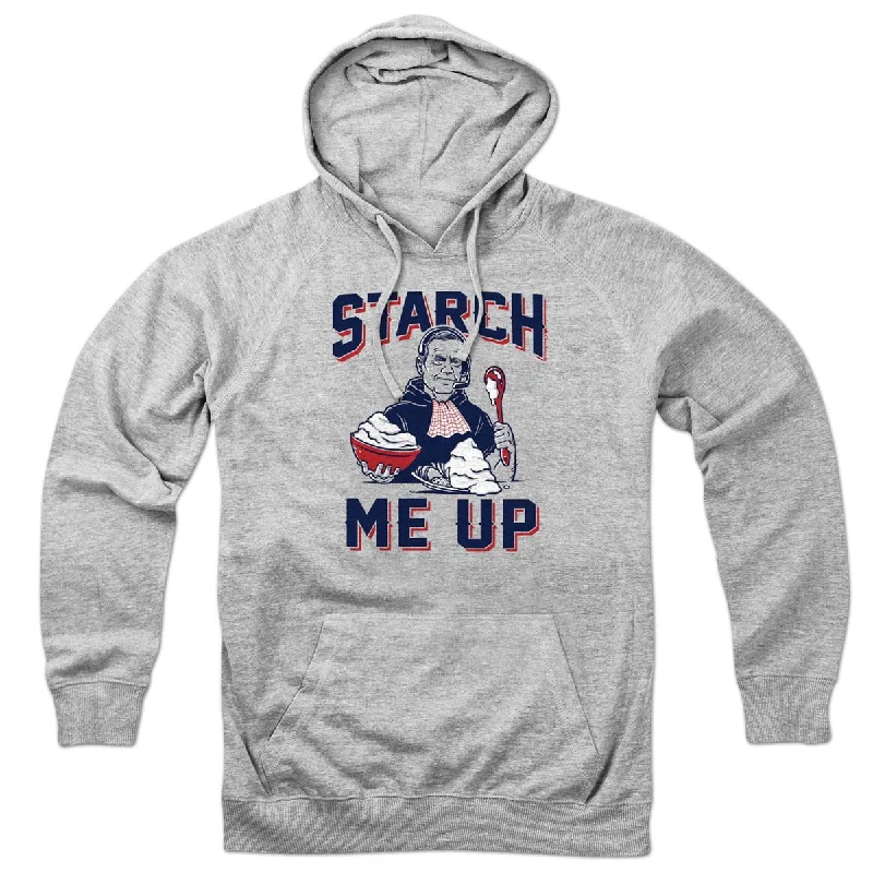 Stylish Graphic Hoodies for Trendsetters-Starch Me Up Belichick Hoodie