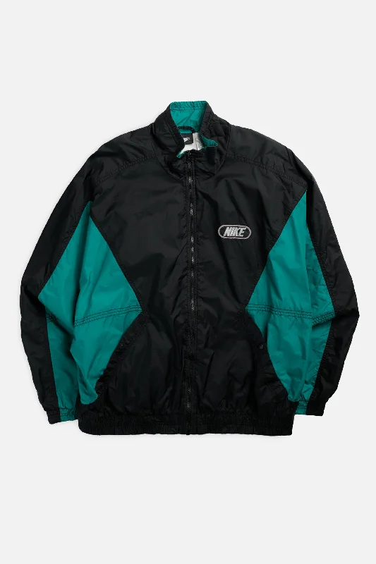 Vintage Bomber Jackets for Retro Vibes-Vintage Nike Air Windbreaker Jacket - L