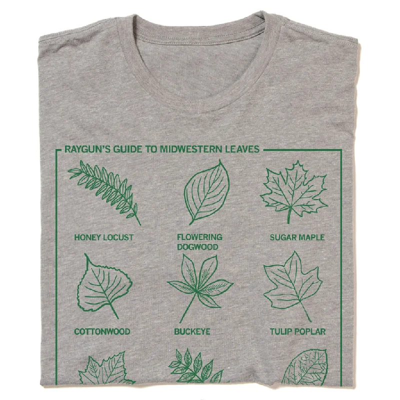 All-Over Print T-Shirt for Unique Fashion-Midwestern Leaves