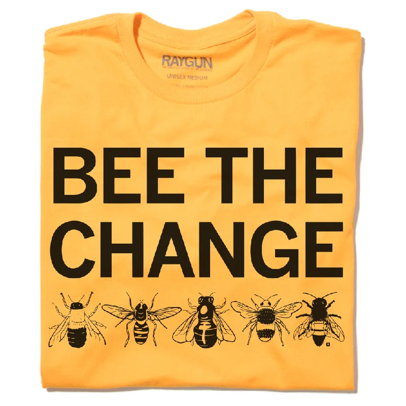 T-Shirt with Animal Prints for Wild Style-Bee The Change