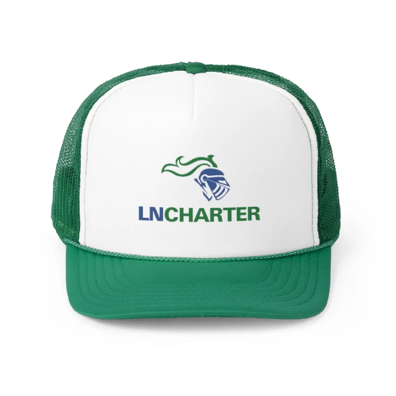 Sporty Caps for Running and Jogging-Lake Norman Charter School Trucker Caps