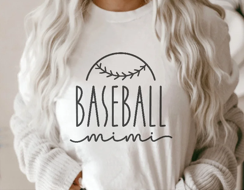 Hoodies with Cool Designs for Unique Style-Baseball Mimi Svg, Png Ai Eps Dxf, Baseball Cricut Cut Files, Silhouette, Baseball Mimi Shirt Png, Design for Tumbler, Sweatshirt, Hoodie