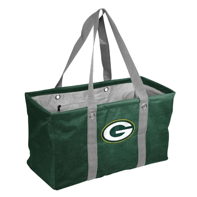 Warm and Cozy Beanies for Skiing-Green Bay Packers Crosshatch Picnic Caddy