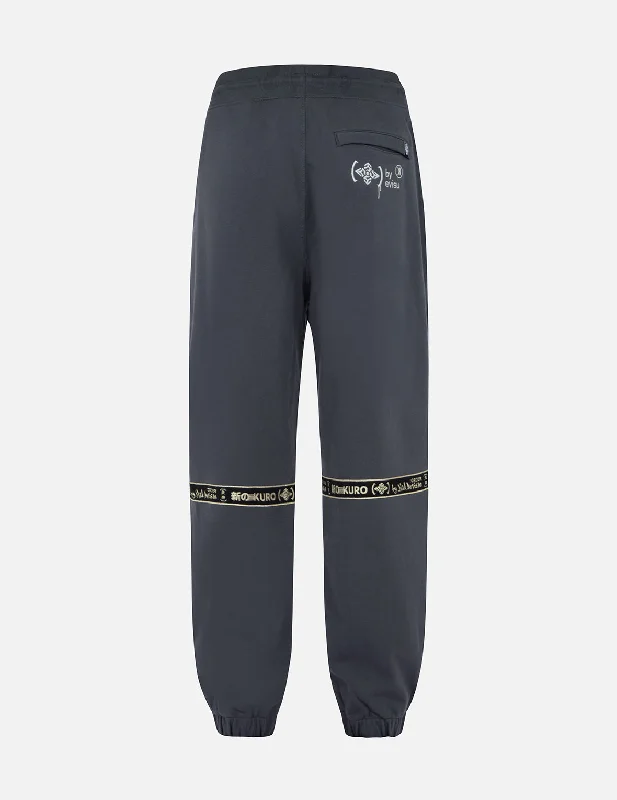 Custom Logo Work Pants for Employees-Logo Tapes Sweatpants