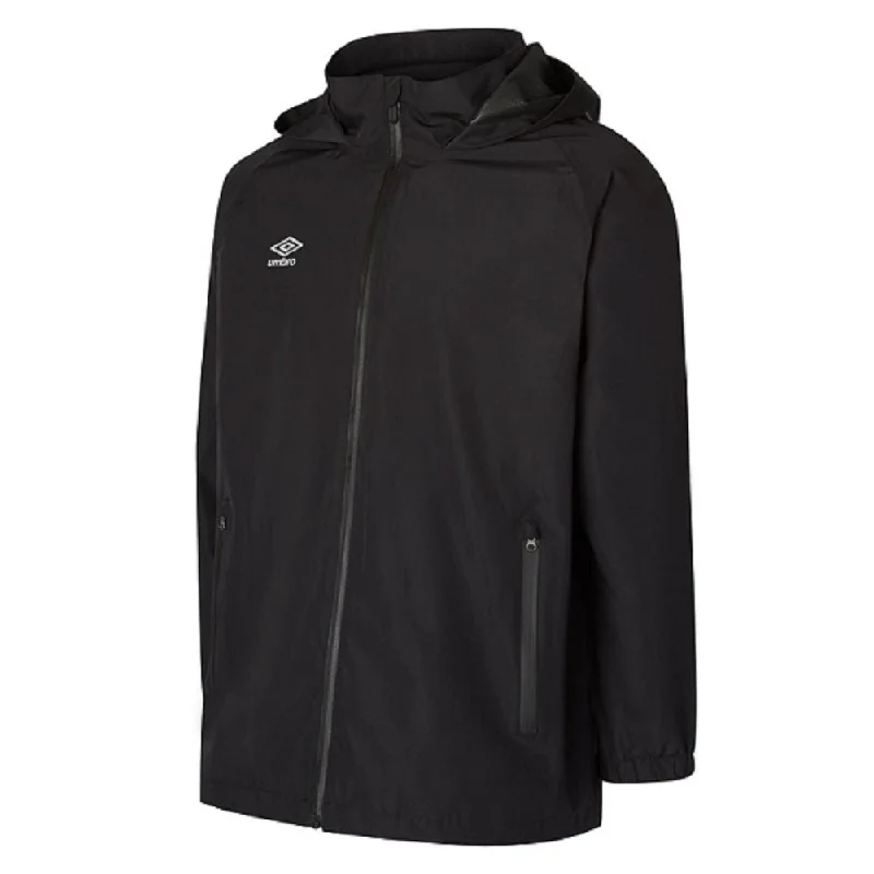 Custom Jackets for Sports Teams-Umbro Club Essential Waterproof Jacket