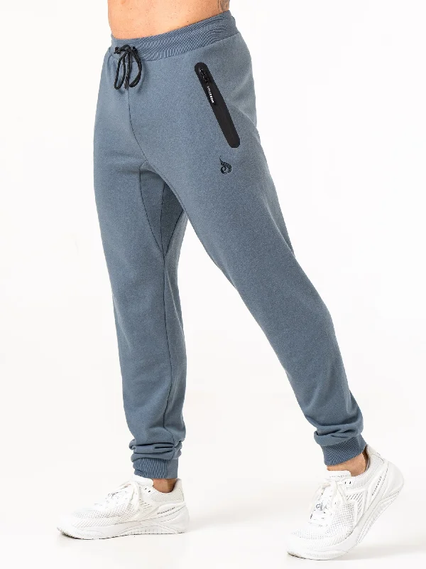 Stylish Skater Pants for Street Fashion-Energy Track Pants - Petrol