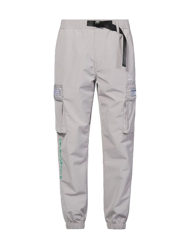 Trendy Sweatpants for Fashion-Forward Comfort-Herringbone Belt Cargo Pants