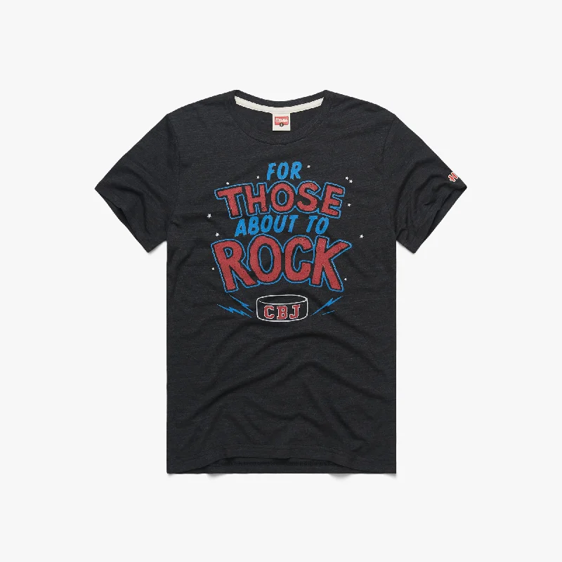 Printed T-Shirt with Modern Designs for Fashion Lovers-For Those About To Rock