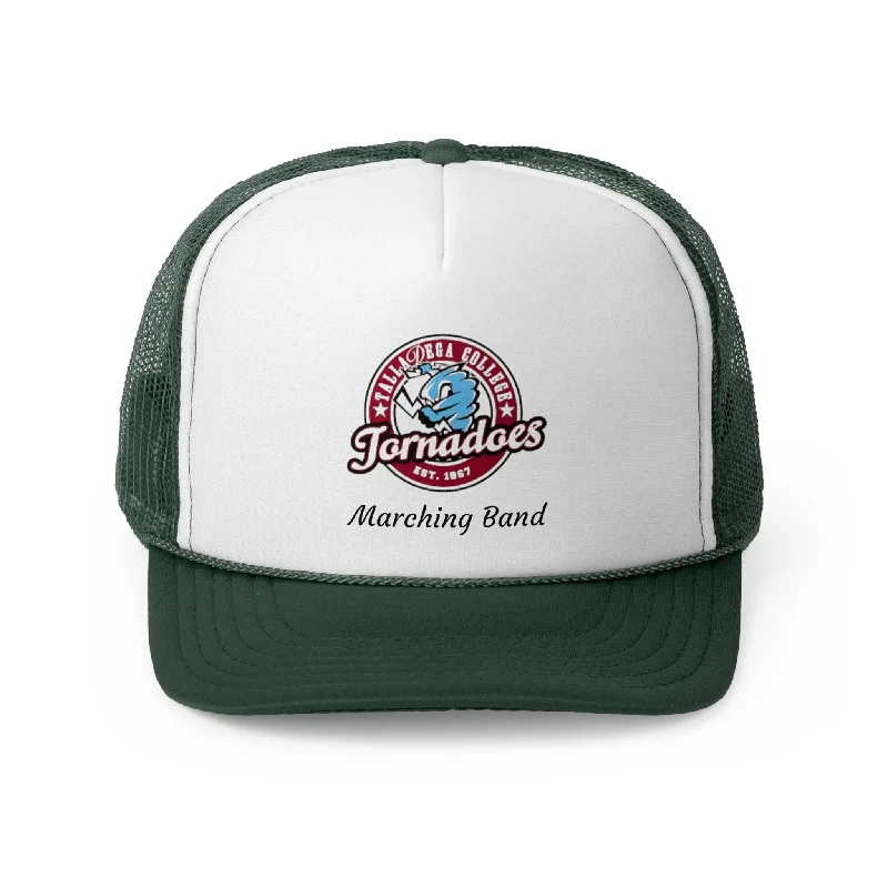 Trendy Pom-Pom Beanies for Winter Fun-Talladega College Marching Band Trucker Caps