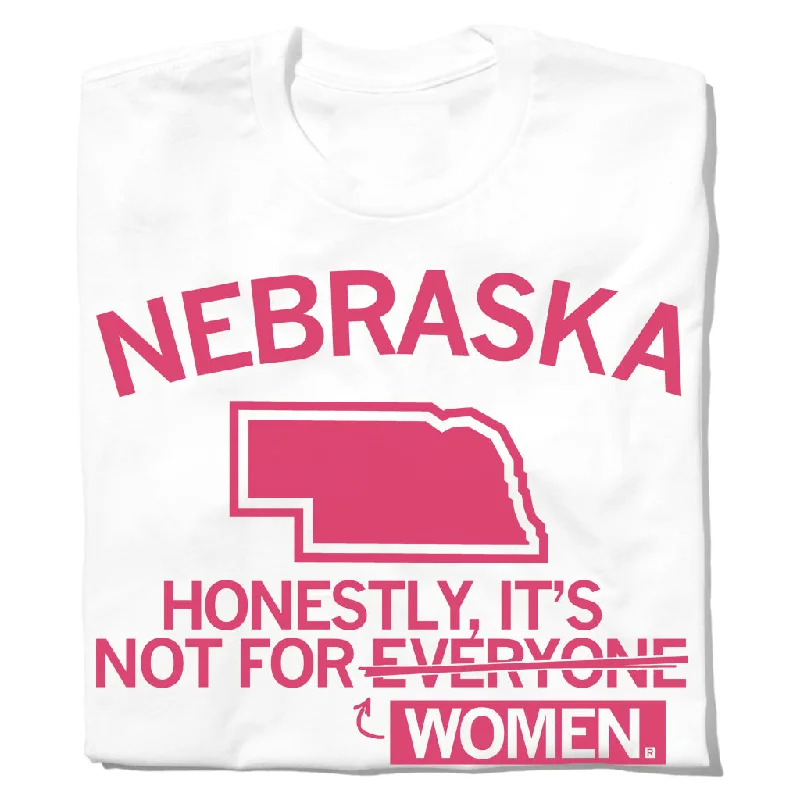 Vintage-Inspired T-Shirt for Classic Looks-Nebraska: Not For Women