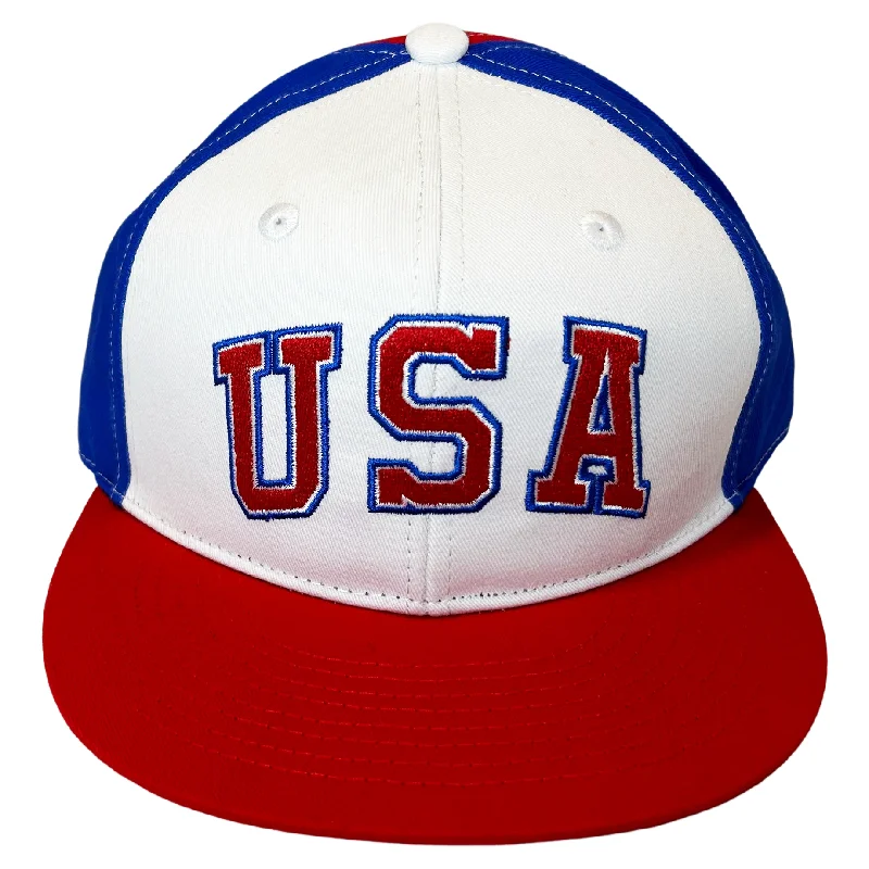 Stylish Baseball Hats for Casual Outfits-USA Fitted Hat