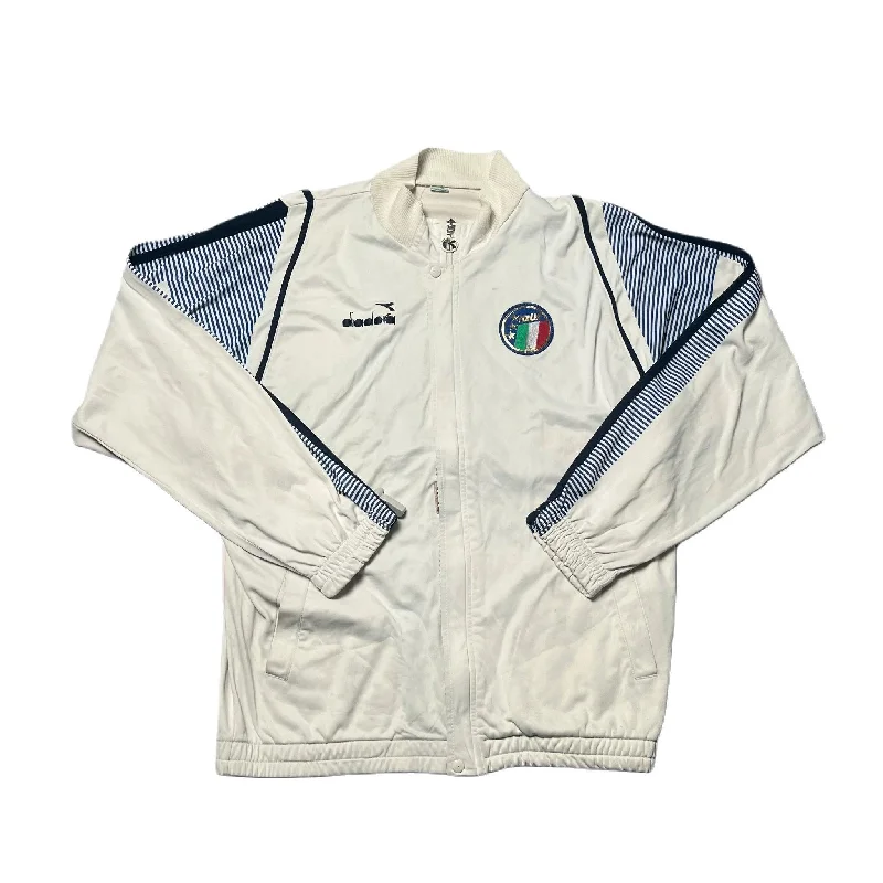 Custom Team Jackets for Sports and Events-1988 - 90 Italy Track Jacket - XL