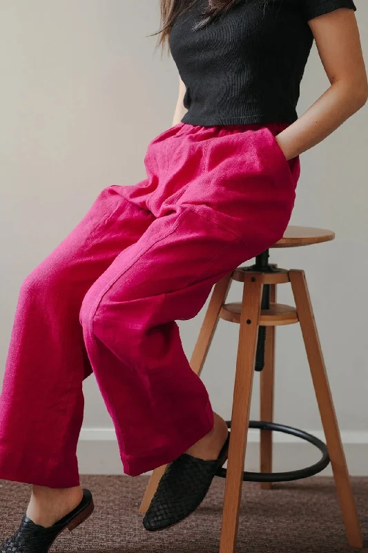 Relaxed Fit Lounge Pants for Cozy Days at Home-In the Folds Attwood Pants