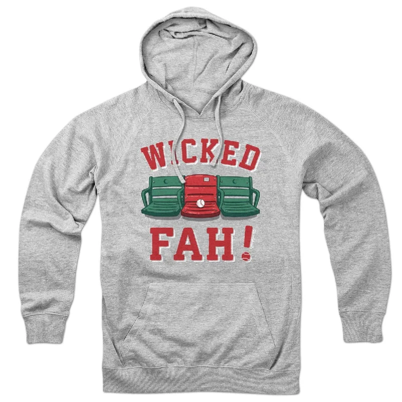 Customizable Hoodies for Unique Gifts-Wicked Fah Red Seat Hoodie