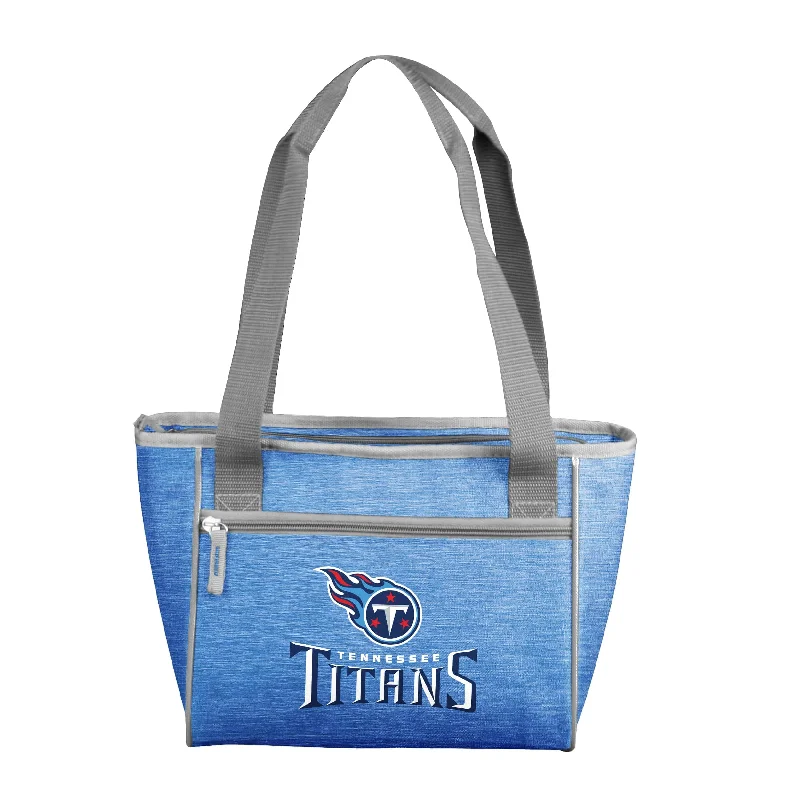 Classic Newsboy Caps for Vintage Vibes-Tennessee Titans Crosshatch 16 Can Cooler Tote