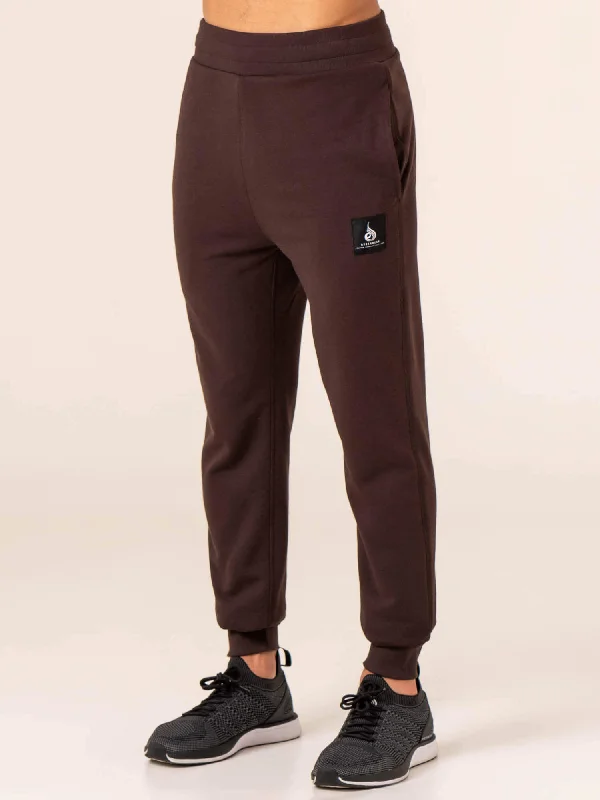 Cargo Pants for Men for Outdoor Adventures-Terrain Track Pants - Dark Oak