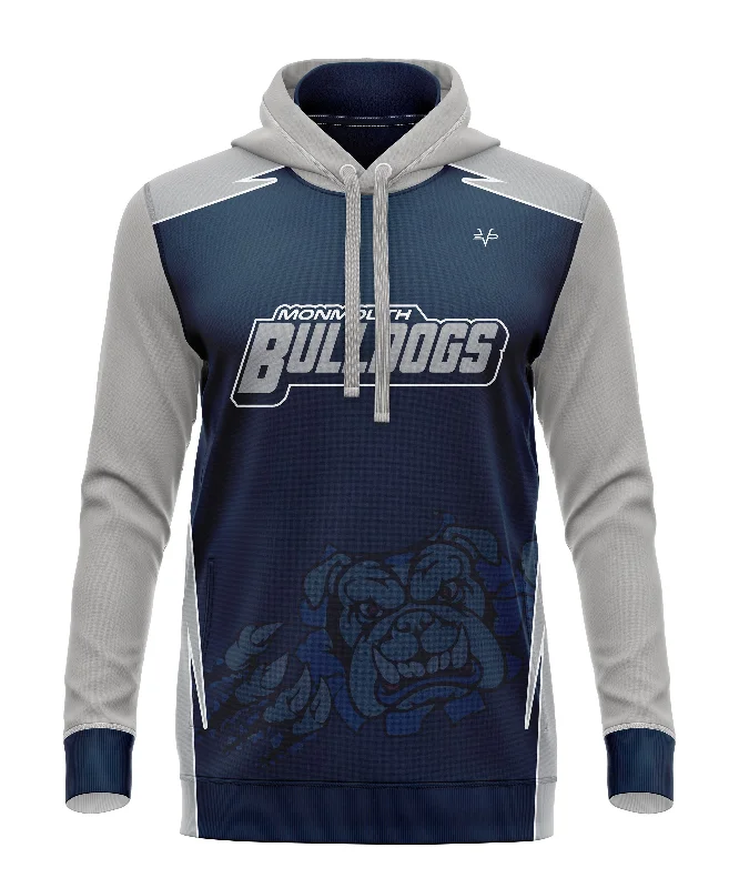 Tech Hoodies for Modern Performance-Monmouth Bulldogs Sublimated Hoodie V2