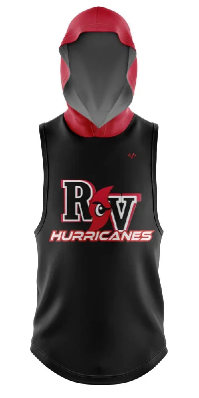 Comfortable Hoodies for Everyday Wear-RV HURRICANES SLEEVELESS TSHIRT HOODIE