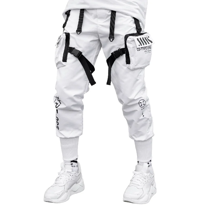 Trendy Rip and Repair Jeans for Fashion Lovers-CG-Type 09S(U) White Cargo Pants